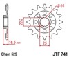 Front Steel Countershaft Sprocket - 14 Tooth 525