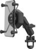 Rail Mount with X-Grip Cradle for Cell Phones/Phablets - Ram Lg X-Grip U-Bolt Mnt Pack