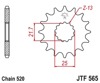 Front Steel Countershaft Sprocket w/ Rubber Damper - 14 Tooth 520