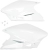 Side Panels - White - For 06-08 Kawasaki KX450F