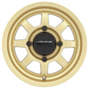 MR410 14x7 4+3/+13mm Offset 4x136 106.25mm CB Gold Wheel