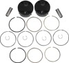 Black Edition Piston Series Kits - Milwaukee-Eight Cvo 121Cid