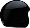 Saturn Open Face Street Helmet Gloss Black Small