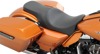 Predator Smooth Vinyl EZ-On 2-Up Seat Forward - For 08-20 HD FLH FLT