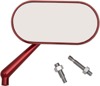 Oval Mirror Rh Red