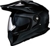 Z1R Range 2.0 Helmet XS Gloss Black - Dual sport helmet with drop-down sun visor