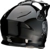 Z1R Range 2.0 Helmet Black Gloss - Medium - Dual sport helmet with drop-down sun visor