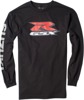 Men's Suzuki GSX-R Long Sleeve Tee - Suzuki Gsxr Ls Tee Blk Md