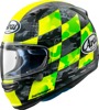 Arai Regent-X Patch Helmet Large Yellow Matte - Full-face helmet with matte yellow finish