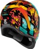 ICON Airform Munchies MIPS Helmet Blue/Orange/Green L - Full face helmet with MIPS tech