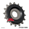 Front Steel Countershaft Sprocket w/ Rubber Damper - 16 Tooth 525