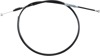 Black Vinyl Clutch Cable - Fits 86-90 Suzuki RM125, 86-89 RM250, 89 RMX250