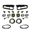 2021+ Ford Bronco Amber SAE Fog Pocket Kit w/Upfitter