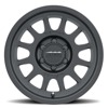 MR703 16x8 0mm Offset 6x5.5 106.25mm CB Matte Black Wheel