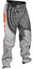 Fly Racing Youth F-16 Pants Grey/Orange Size 18 - Durable youth riding pants in Grey/Orange