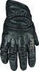 Speed and Strength Rust and Redemption Gloves Black - Medium - Men's leather gloves in distressed black, size M