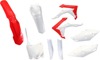 Full Plastic Kit - White/Red - For 13-16 Honda CRF450R 14-17 CRF250R