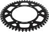 Aluminum Rear Sprocket 49T - Black - For 82-17 Kawasaki Suzuki