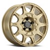 MR502 RALLY 17x8 +38mm Offset 5x4.5 67.1mm CB Gold Wheel