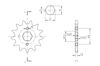 BikeMaster Honda Front Sprocket 520 13T