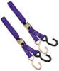 Standard Tie Downs - Pair - 1" x 72" Purple