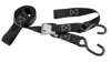 Integrated Tie Downs - Pair - 1-1/2" x 84" Integrate Soft Hook - Black