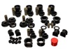 Black Hyper-Flex Master Bushing Set - For 90-96 Nissan 300ZX