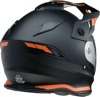 Range Uptake Dual Sport Helmet Large - Black/Orange