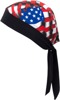 Stretch Headwraps - Stretch Headwrap-Large Flag