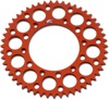 7075-T6 Aluminum 51T Rear Sprocket Orange