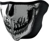 Half-Face Neoprene Mask - Face Mask Neo Half,Glow Skull