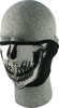 Half-Face Neoprene Mask - Face Mask Neo Half,Glow Skull