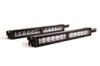 12 In LED Light Bar Single Row Straight Clear Driving (Pair) Stage Series