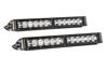 12 In LED Light Bar Single Row Straight Clear Driving (Pair) Stage Series