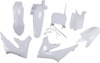 Replica Body Work Kit w/ Stadium Plate - All White - For 18-22 YZ450F, 19-23 YZ450FX & YZ250F, 19-23 YZ250F