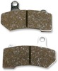 Complete Pad Set - Chrome Plated V Series Brake Pads - Replaces H-D # 41854-08, 42897-08, 42897-06 & 42850-06