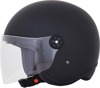 FX-143 3/4 Open Face Helmet Matte Black w/Smoke Shield X-Small