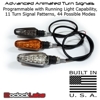 Advanced Programmable Animated Rear Turn Signals - for Suzuki DRZ400 S/SM