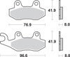 Sintered Brake Pads - 611Ls Sint Brake Pads Sbs