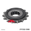 Front Steel Countershaft Sprocket w/ Rubber Damper - 15 Tooth 525