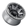 MR108 17x9 -44mm Offset 8x6.5 130.81mm CB Gloss Titanium w/BH-H24125-38 Wheel