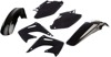 Black Plastic Kit - For 02-03 Honda CR125R CR250R