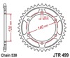 Steel Rear Sprocket - 45 Tooth 530 - For Hayabusa, 800 Vulcan, ZX6, ZZR