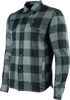 True Grit Armored Moto Shirt Grey - 4XL