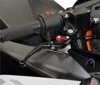 MGP Mechanical Brake/Clutch Lever Set - Black - For 14-19 KTM RC390