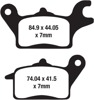 Organic Brake Pads and Shoes - Ebc Brake Pads Fa691