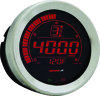 Digital Harley Gauge Cluster Silver