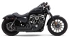 Speedster Short 909 Black Full Exhaust - For 14-20 Harley Sportster