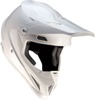 Rise Solid Full Face Offroad Helmet Gloss White Small