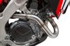 RS9T Stainless Steel Full Exhaust - Dual Muffler w/ Carbon Tips - For 17-20 Honda CRF450R CRF450RX